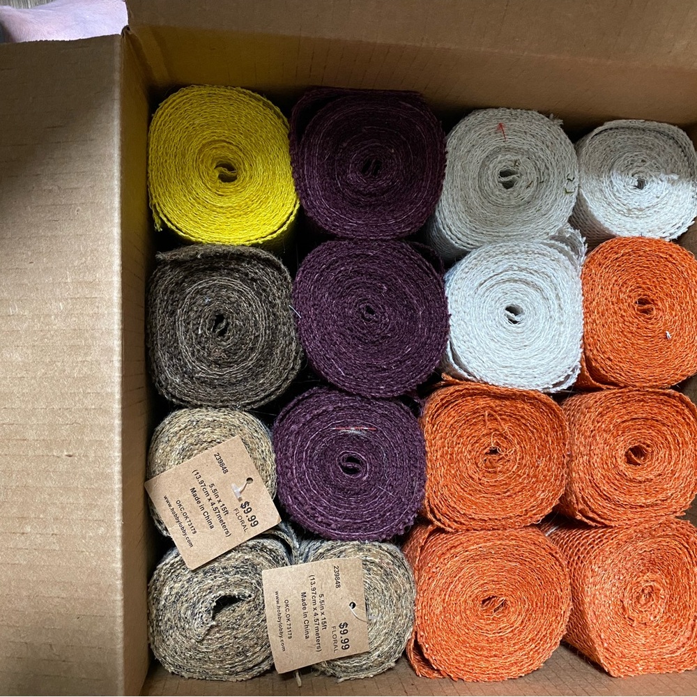 Mainstays Burlap Ribbon